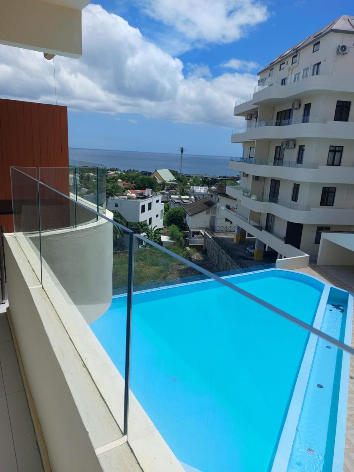 Seaview Cozy Nest Apartment Flic-en-Flacq Dış mekan fotoğraf