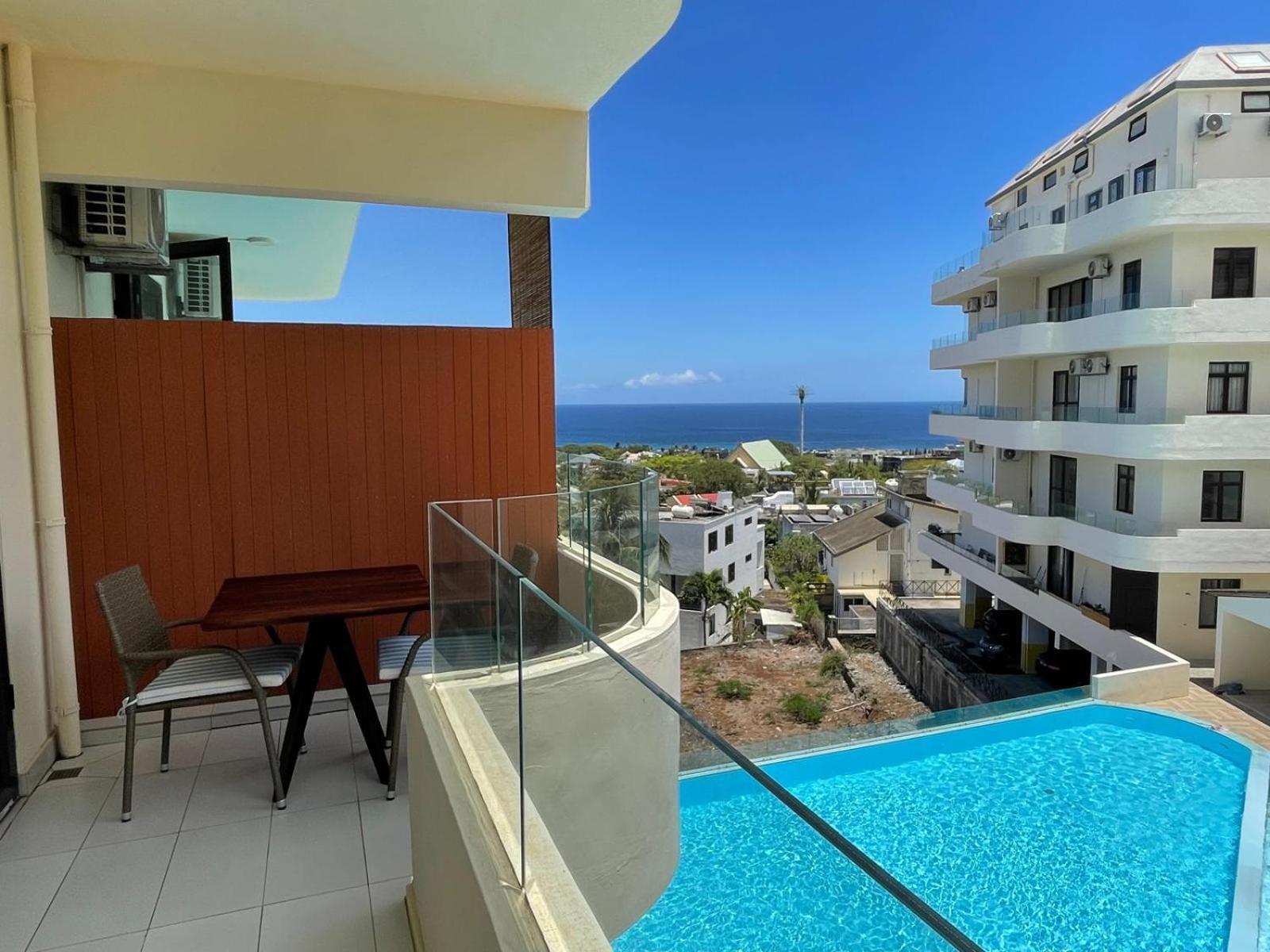 Seaview Cozy Nest Apartment Flic-en-Flacq Dış mekan fotoğraf
